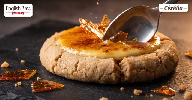 Cr&egrave;me br&ucirc;l&eacute;e cookie